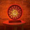 Solná lampa - Mandala