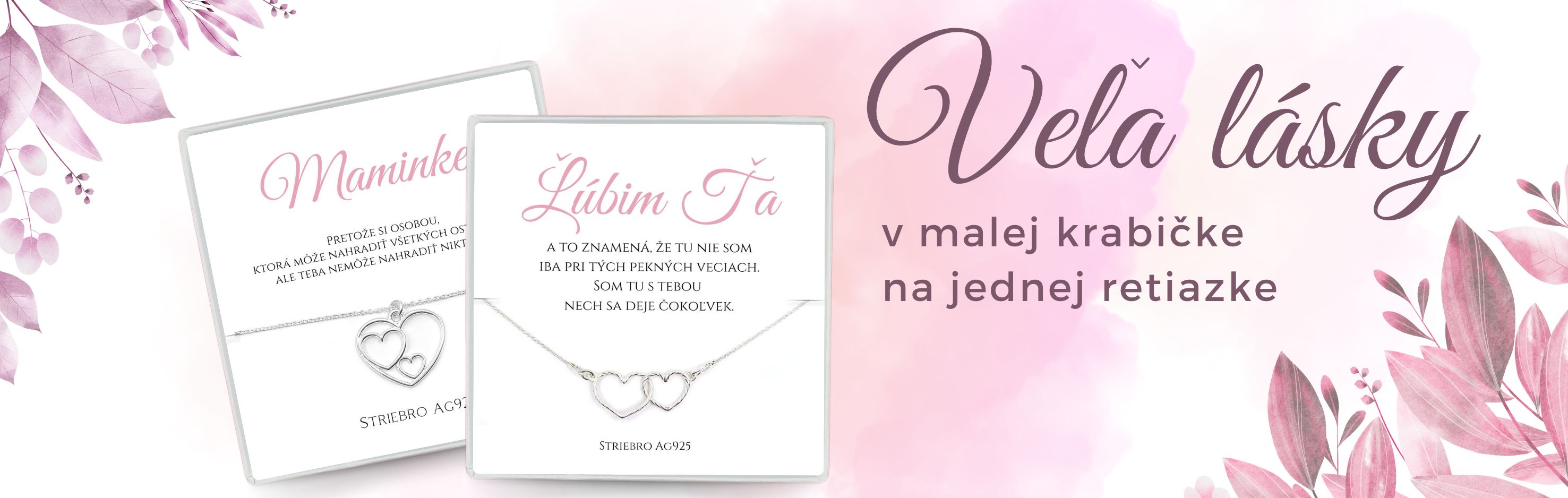 strieborné retiazky