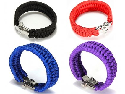 pánsky paracord náramok 2 - viac farieb (Farba Army)