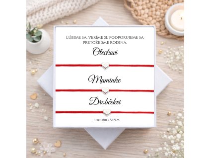 ochranné náramky pre rodinu