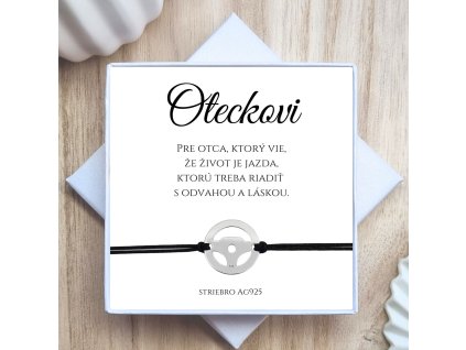 darček pre otca náramok s volantom