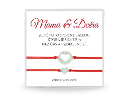 set náramkov mama a dcéra