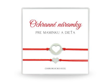 set ochranných náramkov pre mamu a dieťa