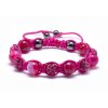 3070 1 ruzovy achat shamballa naramok 3