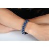pánsky kožený náramok - viac farieb (Farba Modrá)