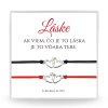 parove naramky spojene srdcia ag925 minimalisticke valentinske naramky