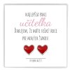 darček pre učiteľku strieborné náušnice srdiečka