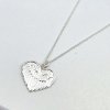 strieborný náhrdelník retiazka s anjelskym srdcom