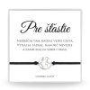 naramok zemegula ag925 pre šťastie v krabičke s citatom