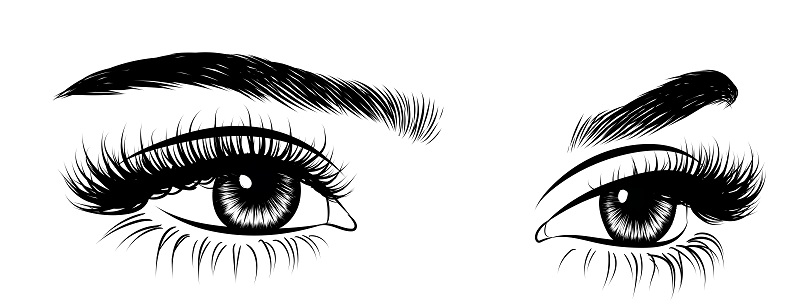 Trendy v obočí 2025: přirozenost, ztenčování a příležitostný třpyt