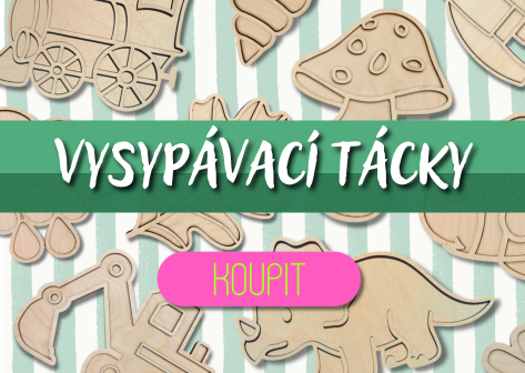vysypávací tácky
