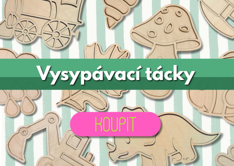 vysypávací tácky