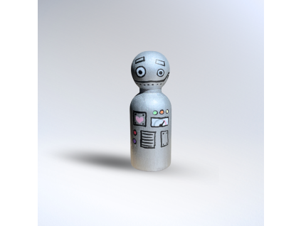 Dřevěná figurka ROBŮTEK