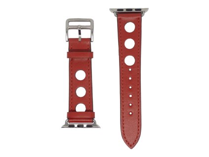 COTEetCI kožený řemínek pro Apple Watch Červený 2