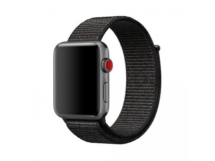 SYphone nylonový řemínek pro Apple Watch Černý(1)