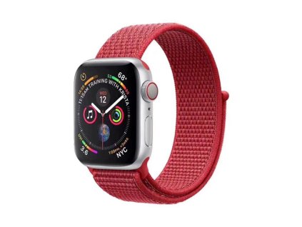 SYphone nylonový řemínek pro Apple Watch Červený(1)