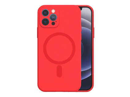 TEL PROTECT MagSilicone kryt pro Apple iPhone Červený(1)