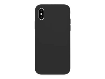 SYphone Silicone kryt pro iPhone XS Max (Černá)