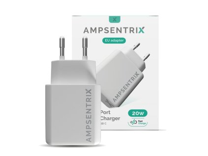 Ampsentrix Dual Port nabíjecí adaptér 20W USB C + USB A 0003 Vrstva 7
