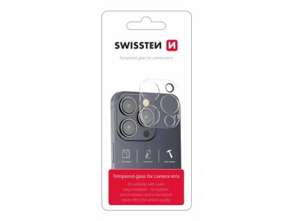 SWISSTEN tvrzené sklo pro čočky iPhone 16