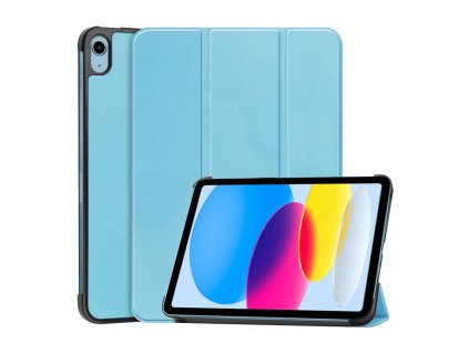 OEM pouzdro pro iPad 10:11 Světle eko kůže modrá 1
