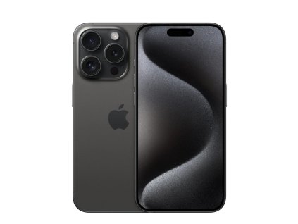 Apple iPhone 15 Pro Černý titan 1