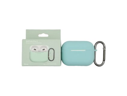 Silikonový obal s karabinou pro AirPods Pro 2 Zelený(1)
