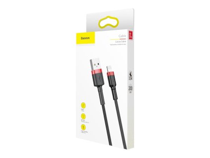 Baseus opletený kabel USB A na Lightning 2m(2)