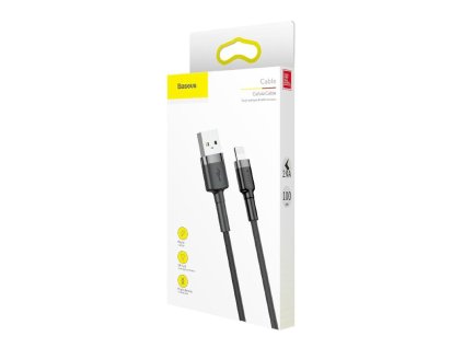 Baseus opletený kabel USB A na Lightning 1m(1)