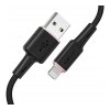 ACEFAST silikonový kabel USB A na Lightning 0000 Vrstva 2