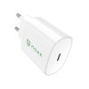 MONK nabíjecí adaptér 25W Quick Charger USB C White 1