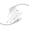 MONK rychlonabíjecí set 25W adaptér s kabelem USB C na Lightning 1m 27W White 1