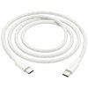 MALUM PREMIUM nabíjecí opletený kabel USB C > USB C 1m Bílý(2)