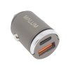 MALUM napájecí adaptér do auta 12V USB C:USB A(2)