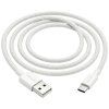 MALUM PREMIUM nabíjecí opletený kabel USB A > USB C 1m Bílý(2)