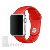 coteetci silicone sports band for apple watch 38 40 42 44mm red uvodka