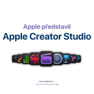 🆕 Apple představil novou aplikaci Apple Creator Studio Nástroj zaměřený na tvůrce, který má zjednodušit a zefektivnit...