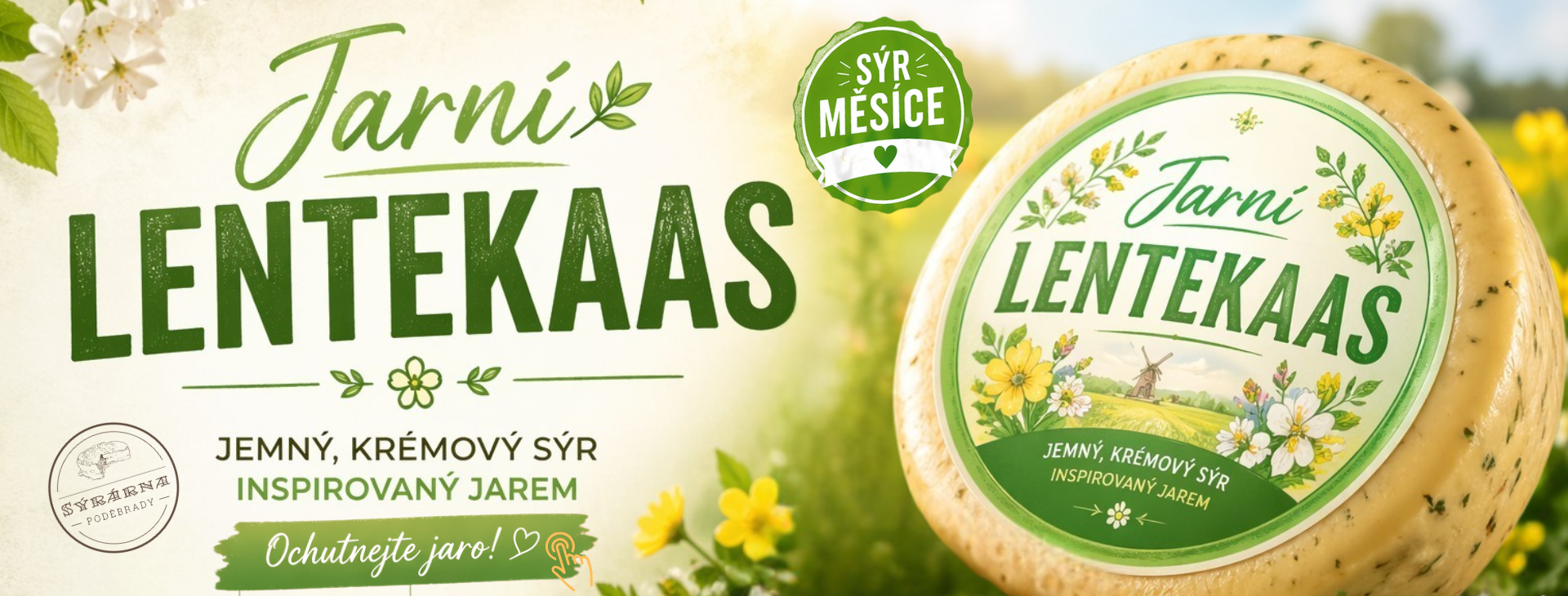 Sýr měsíce května - Lentekaas -Jarní sýr