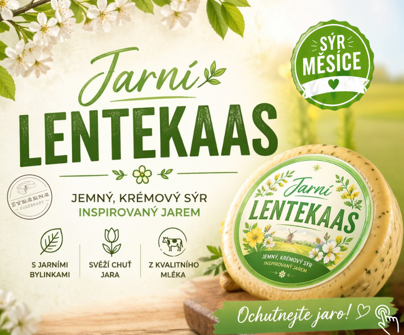 Sýr měsíce května - Lentekaas -Jarní sýr
