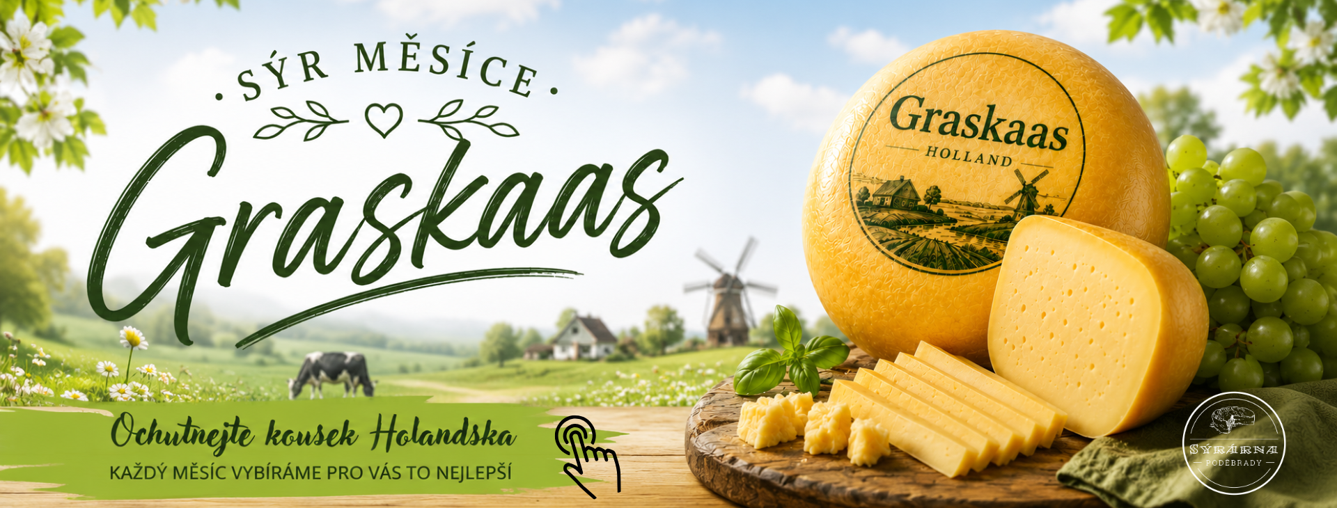 Graskaas jarní mladá gouda