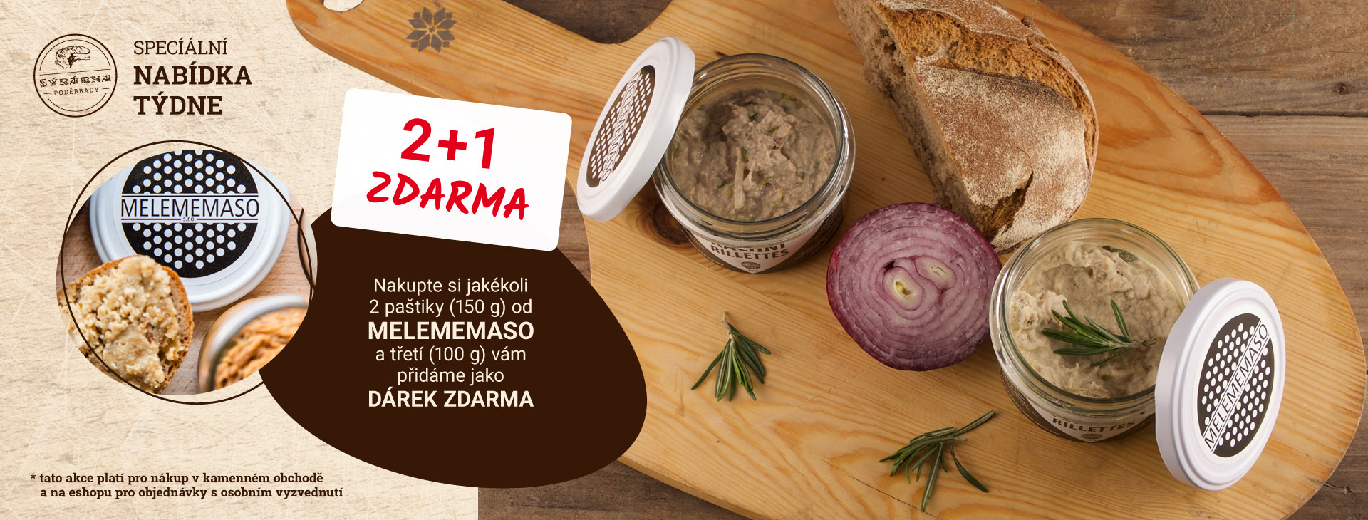 Speciální nabídka týdne Melememaso