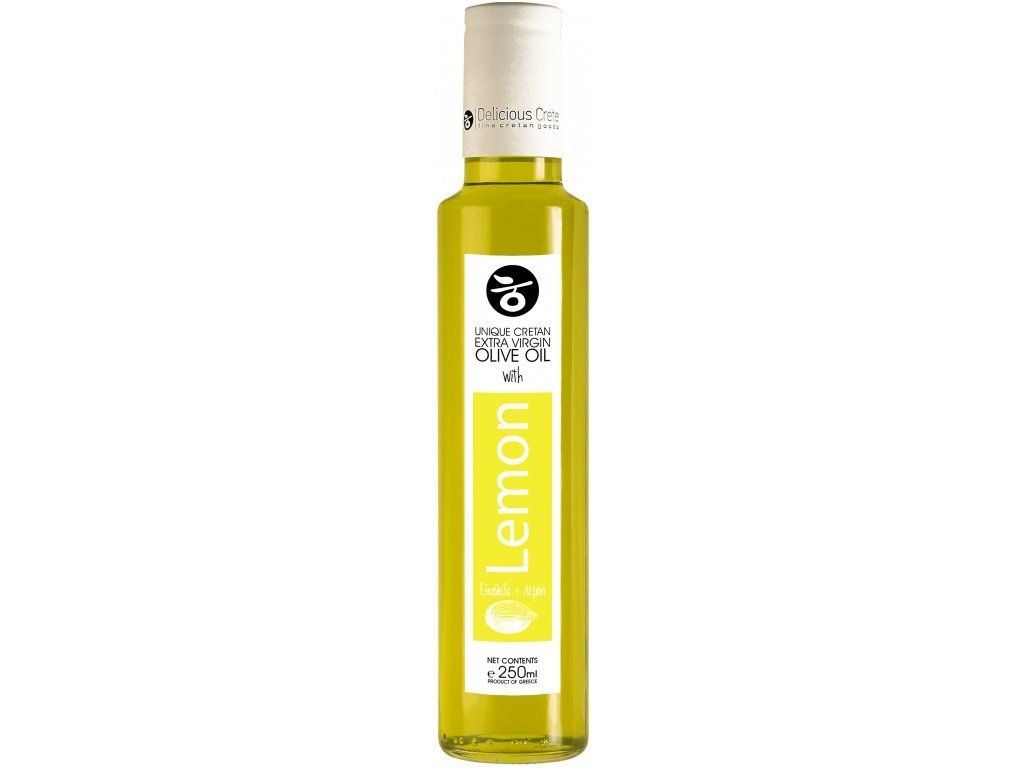 Extra panenský olivový olej s citrónem 250ml DELICIOUS CRETE