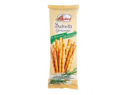 Grissini saltelli s rozmarýnem 100g Valledoro