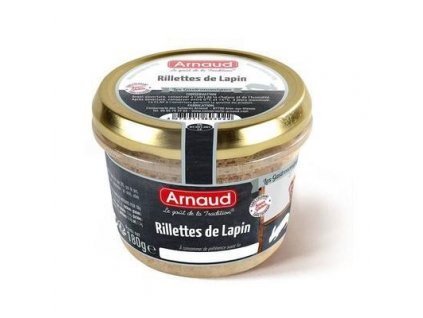 Králičí rillety, 180g Arnaud