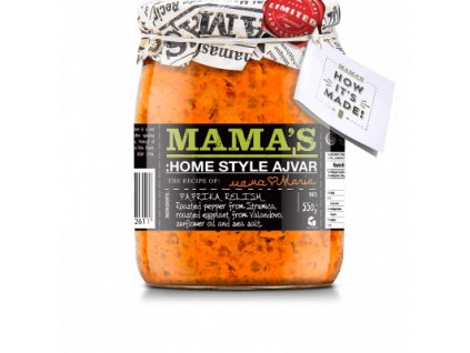 Ajvar Home Made Mild Mamas, 550g