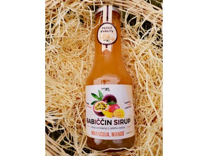 Babiččin sirup Maracuja-mango 500ml