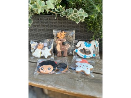 Zimní a vánoční perníčky