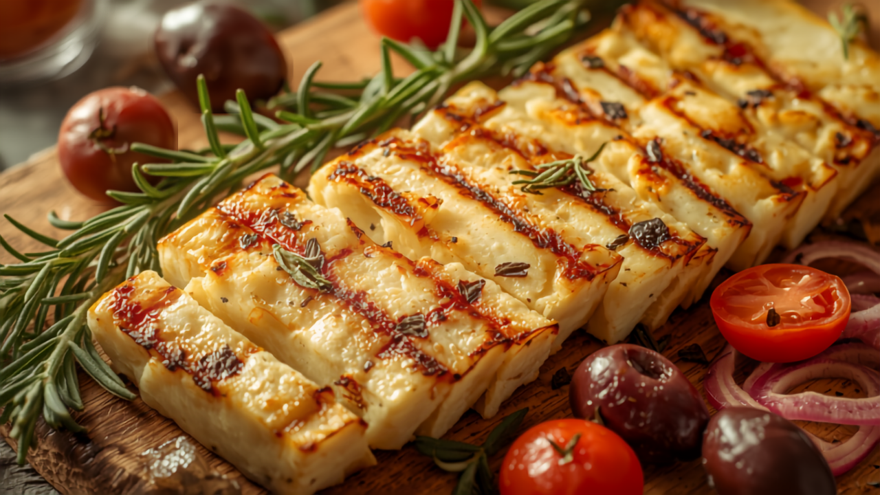 Halloumi - kyperský sýr na grilování
