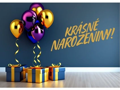 narozeniny tmavá 30x