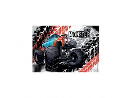 obal pp s patentkou a5 monster truck